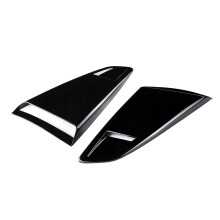 1Pair Car Side Window Quarter Rear Louver Scoops Side Vent Scoop Cover Trim for Mustang 2 Door 2015-2017 for Coupe Model