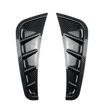 Car Front Bumper Side Spoiler Splitter Cover for   C Class W205 2019+ Flank Air Intake Wind Knife