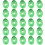 Electric Toothbrush Charging Base Mat, Waterproof Draining Protector Cover Green 1