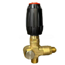 VW30A Brass Pressure Regulator Unloader Valve, 40L/Min Adjustable Pressure Relief Valve Special 4350 Psi