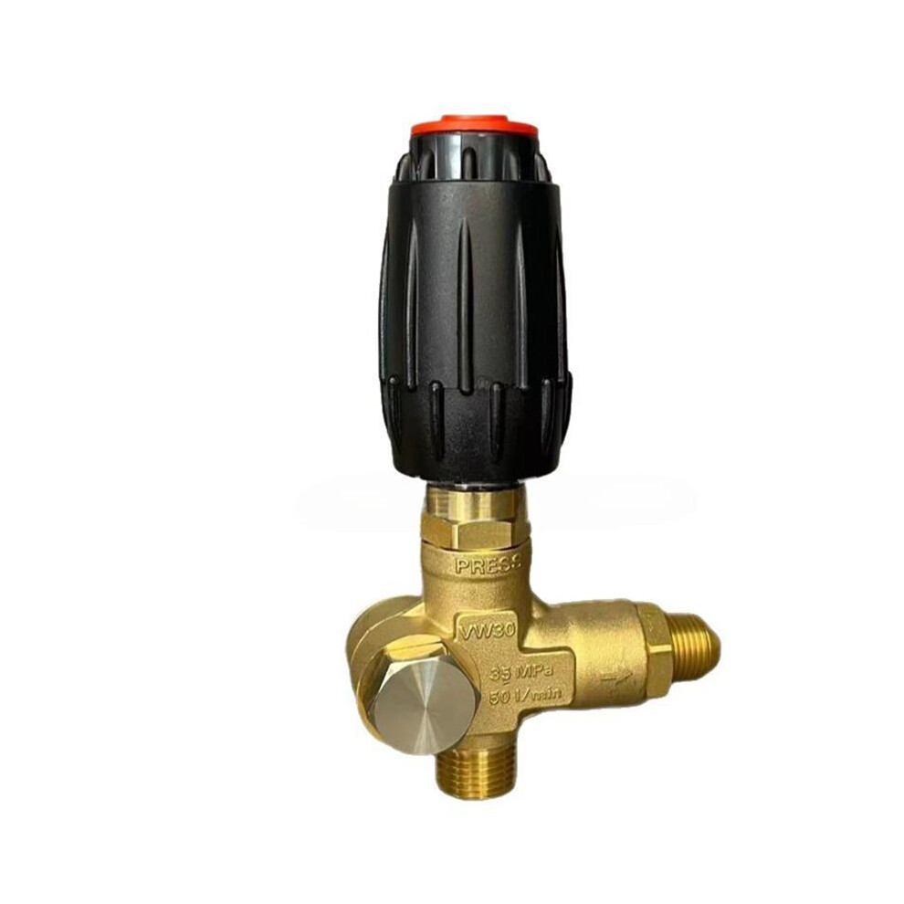 Vw30a Brass Pressure Regulator Unloader Valve, 40L/Min Adjustable Pressure Relief Valve Special 4350 Psi 6031210315701