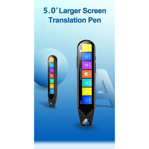 MD08  Voice Translator 5.0inch Screen Dictionary Translation Pen Scanner Translator Multiple Languages for Learning 1
