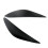 Car Headlight Eyebrows Eyelids Stickers Trim Cover Headlight Lid Resin for  Altima Teana 2013 2014 2015 4