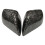 Car Rear Mirror Cover Cap for  Model 3 Water Transfer Forging Pattern Rearview Mirror Shell 6