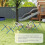 Parcours d'agilité portable pour petits chiens avec haies 7