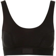 (16 UK, Black) Sloggi Womens/Ladies Plain Comfort Sports Bra