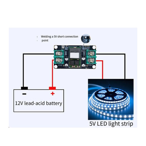 - Step-Down Module Industrial-Grade Power Supply Board 5V Output 20A High Power Regulated Power Supply Module 1
