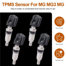 4PCS 10290600 TPMS Tire Pressure Sensor 433MHz for  MG3 MG4 MG5 MG6 ONE  ZS GS EHS EZS EV HS Astor