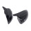 Black Replacement Mirror Covers for  A3 S3 RS3 2014-2020 Rearview Mirror Housing 4