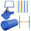 Kit de treinamento de agilidade para cães com túnel e bolsa de armazenamento. 1