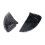 Black Replacement Mirror Covers for  A3 S3 RS3 2014-2020 Rearview Mirror Housing 6