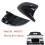 Black Replacement Mirror Covers for  A3 S3 RS3 2014-2020 Rearview Mirror Housing 9