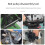 Crankshaft Remover Car Adjustable Steering Wheels Disassembly Universal Repair Tools Ribbed Drive Pulley Puller 2