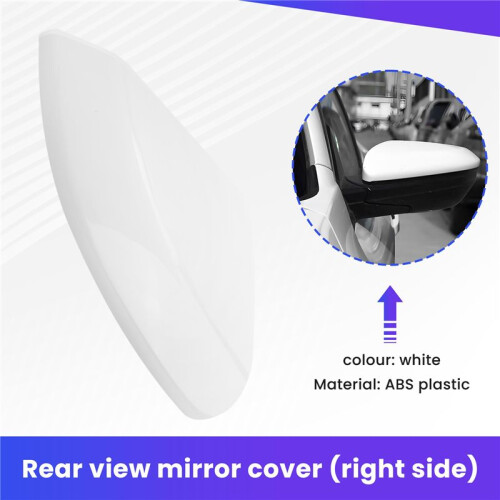 Car Rearview Mirror Cover Replace Side Mirror Cap for   10Th 2016-2020 Right 2