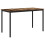 VidaXL vidaXL Standing Bar Table Engineered Wood 4