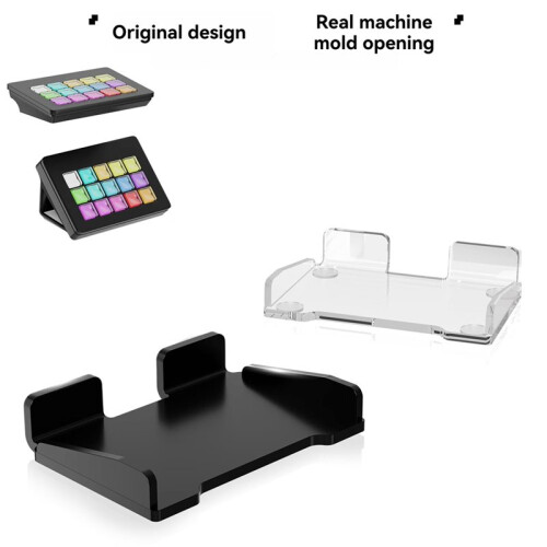 Supporto da Tavolo per Controller per StreamDeck MK.2, Base Antiscivolo Trasparente per Stream Deck MK.2. 2