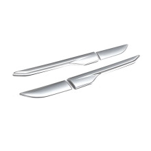 Car Side Air Wing Vent Cover Trim for EVOQUE 2012 - 2018 Silver