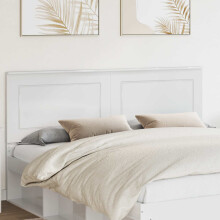 vidaXL Headboard Gloss White 100 cm Engineered Wood