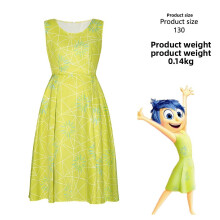 (Joy, Kid 110cm) Musical The Matilda Cosplay Outfit With Soft Fabric For Kids Games Playing Role