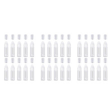 30 Pack Refillable Acrylic Paint Markers 15mm Empty Acrylic Markers Clear White Paint Pens for Rock Painting Wood