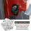 Tailgate Lock Buckle for    2007-2021 Tailgate  Stop Bumper Tailgate Door Lock Outer Buckle 4