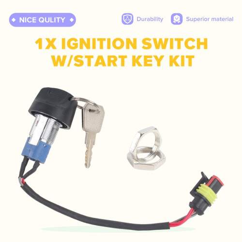 Engine Ignition  W/Start Key 1220-520002-AC JK118- for Electric Forklift EPT20 1