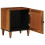 VidaXL vidaXL Bedside Cabinet 2 pcs Brown 40 x 33 x 46 cm Solid Mango Wood 5
