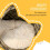 Grotte pour chat en rotin marron café avec coussin, 51 cm 5
