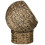 Grotte pour chat en rotin marron café avec coussin, 51 cm 8