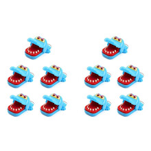 10X Small Toys Bar Crocodile Dentist Childrens Those Trick King-Size Bites Family Games Gag for Kids