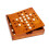 Wooden Solitaire Board Cognitive Chess Educational Intellectual Strategy Games 3