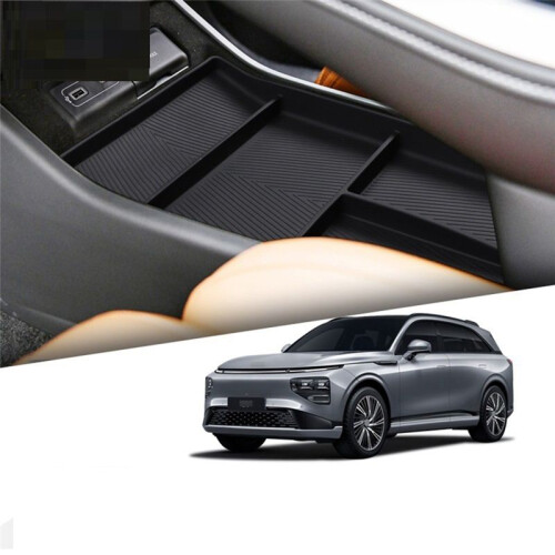 Center Console Armrest Storage Box for Xpeng G9 Car Central Lower Layer Storage Tray Organizer Accessories 1