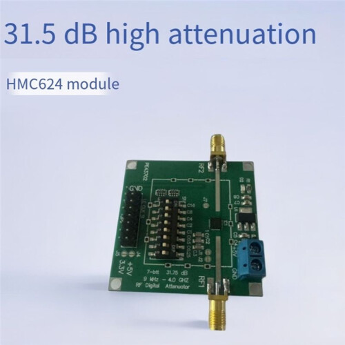 Digital RF Attenuator Module LF-6GHz 0.5dB Step Accuracy  to 31.5dB NC Attenuator Module 1