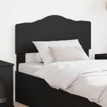 vidaXL Headboard Black Oak Engineered wood