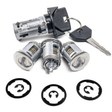 5161055AA Car Ignition Lock Cylinder with Door Lock and Key for 1991-1996
