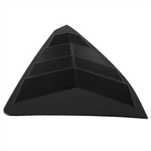 1Pair Car Rear Side Window Louver Cover for ES 350 300H Side Air Vent Scoop Shutter Deflector Trim Cover