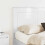 VidaXL vidaXL Headboard Gloss White 100 cm Engineered Wood 4
