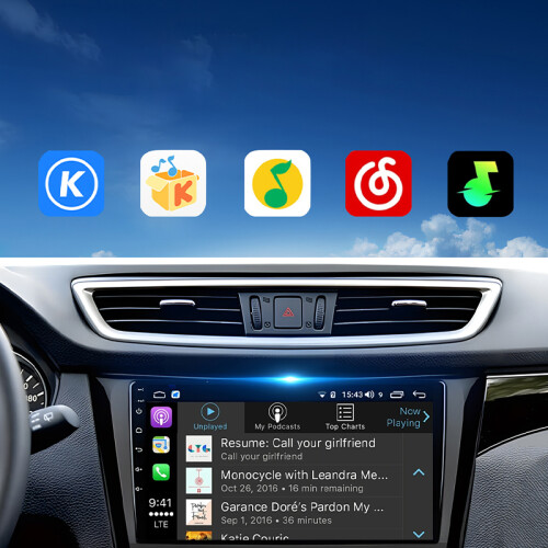 Adaptor wireless 2-în-1 CarPlay și Android Auto BY967B 1