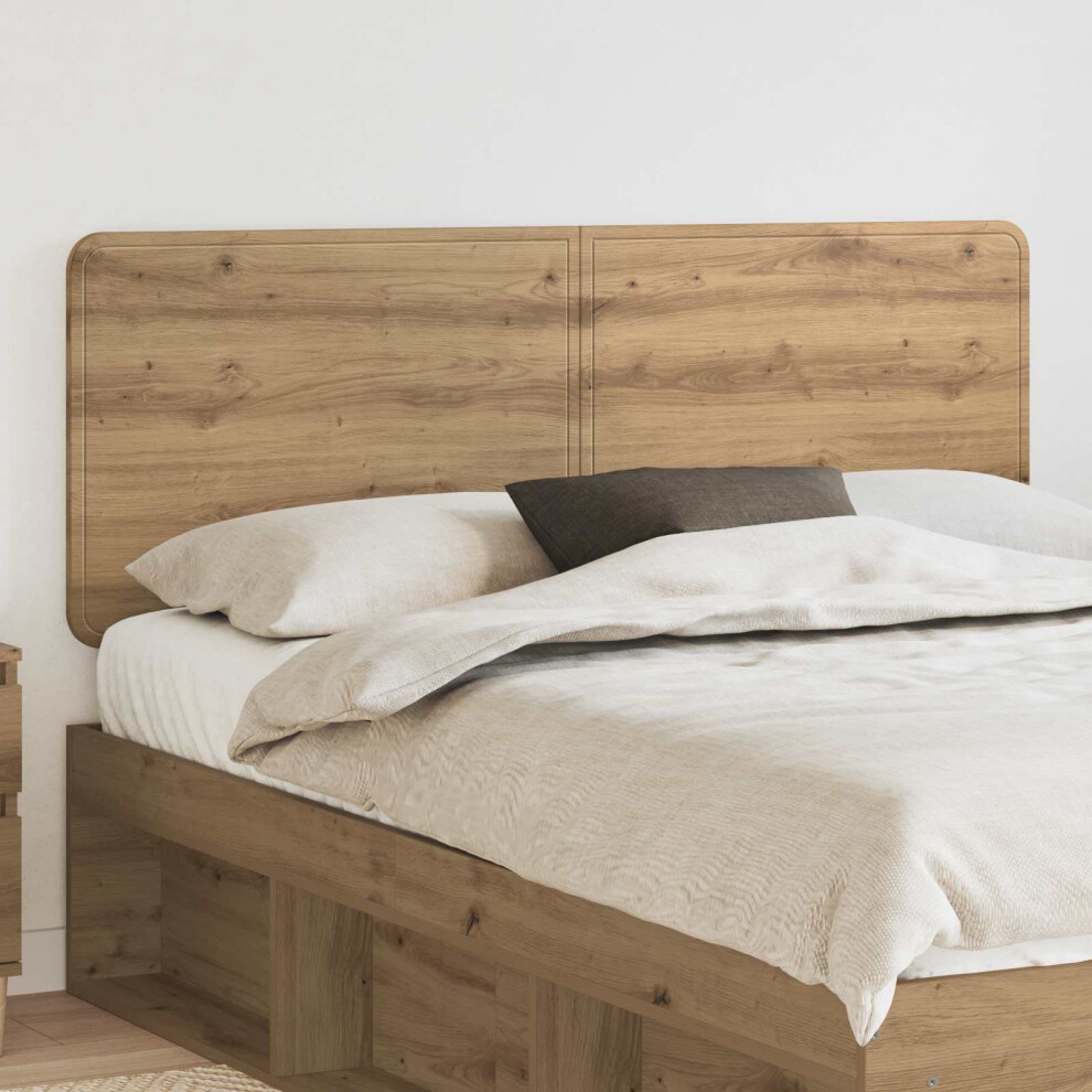 Vidaxl Headboard Artisan Oak Engineered Wood