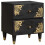 VidaXL vidaXL Bedside Cabinet 2 pcs Black 40 x 33 x 46 cm Solid Mango Wood 4