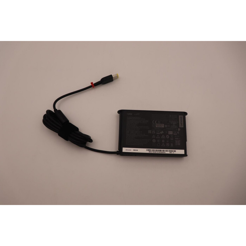 Lenovo 135W Ac Adapter With 100-240V Input Designed For Lenovo Devices With Slim Tip Power Plug. 5715063118573