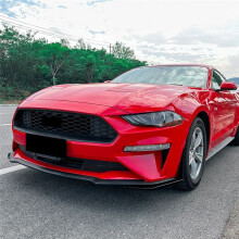 Front Bumper Lip Corner Spoiler Winglet Splitters for Mustang MK6.5 2018-2023 Accessories Black