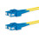 Lanview SC-SC Singlemode fibre cable duplex 2m OS2 9/125 LSZH 1