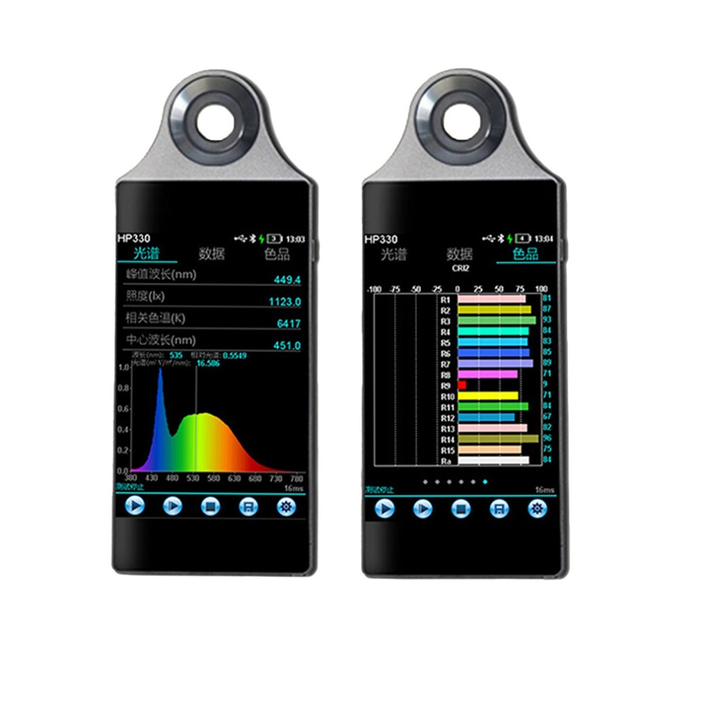 Hp330 Spectrometer Cct Cri Lux Illuminometer Photography Photometer 380780Nm Light 6951617014420