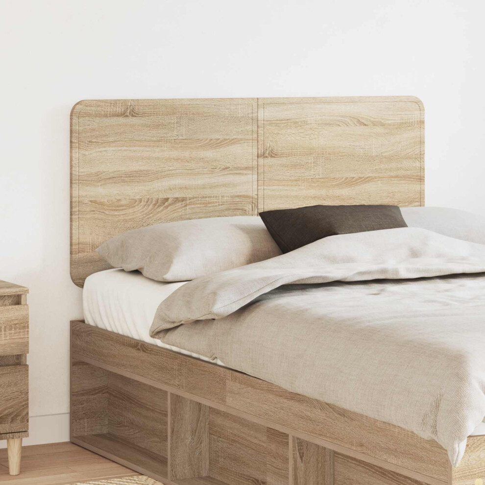 Vidaxl Headboard Sonoma Oak Engineered Wood