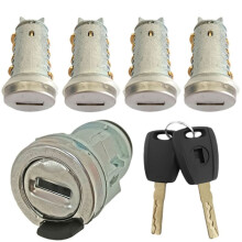 Car Ignition Lock Set for Ducato for for SIP22 Blade Car Key Door Milling Cylinder Trunk Lock