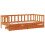 VidaXL vidaXL Daybed with Headboard 3 pcs Wax Brown Solid Pine Wood 4
