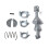 Front Left Right Door Lock Cylinder Repair Kit for  3 Series E90 E91 E92 E93 51217162425 51217162427 1