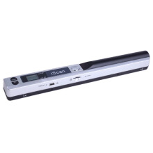 (Silver) Portable Handheld Mini Scanner iScan A4 900DPI HD Scanner for School Home Business Scan Color Photos Document Support JPG/PDF