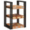 VidaXL vidaXL Bedside Table Brown and Black Solid Reclaim wood 1